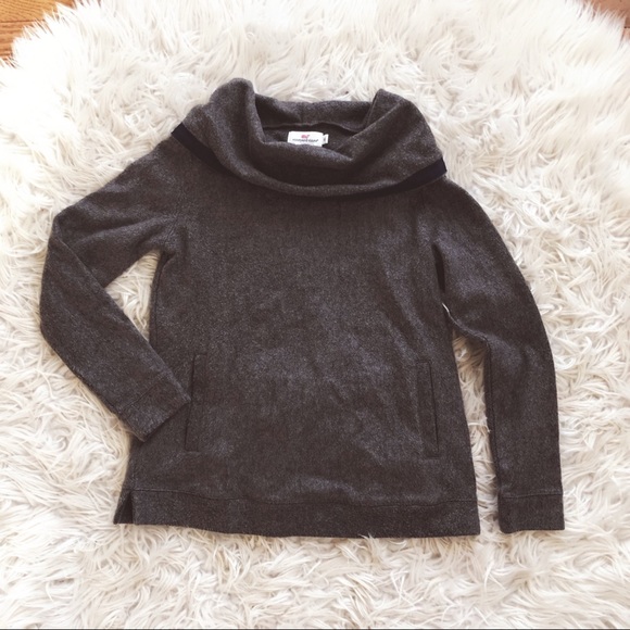 Vineyard Vines Sweaters - • Vineyard Vines • Cowl Neck Sweater Gray XS